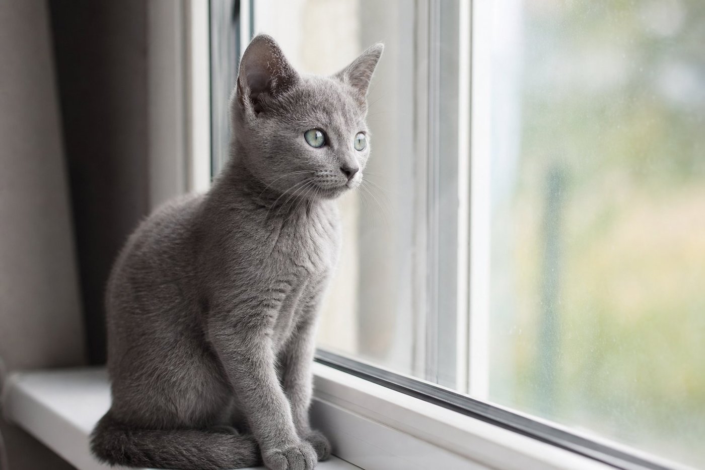 Apollo Russian Blue kitten for sale in Australia — photo 3